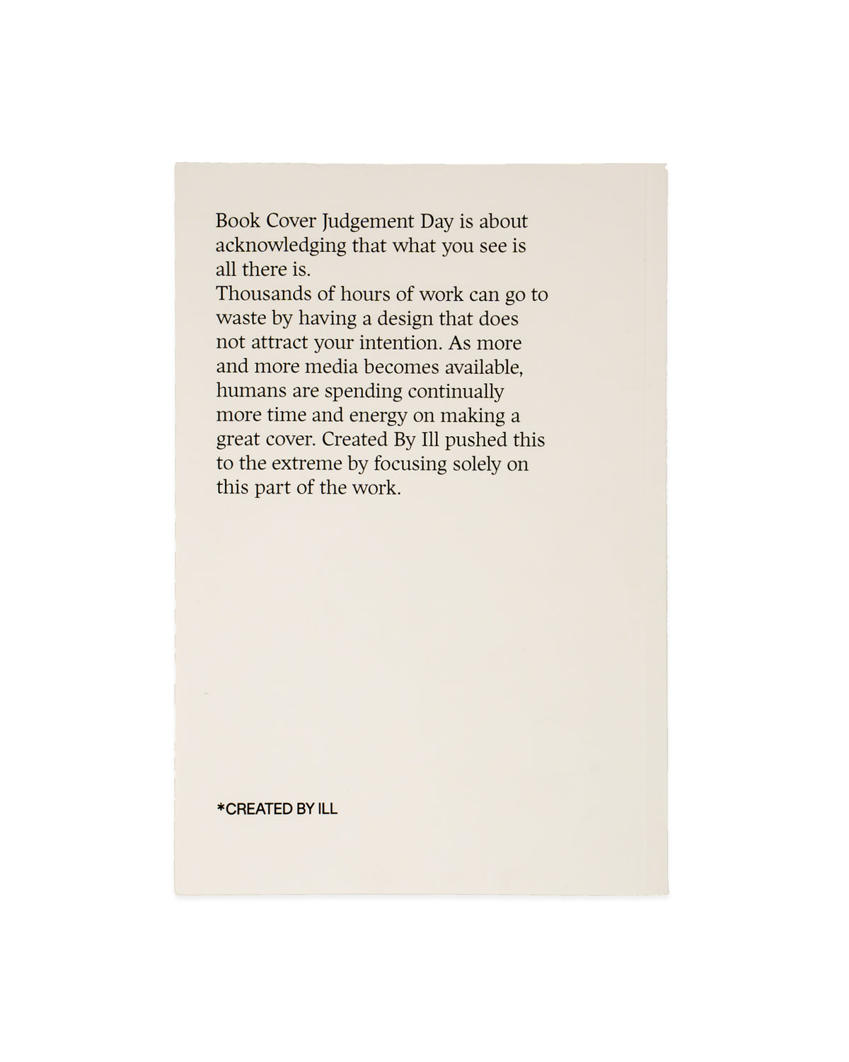 Book Cover Judgement Day