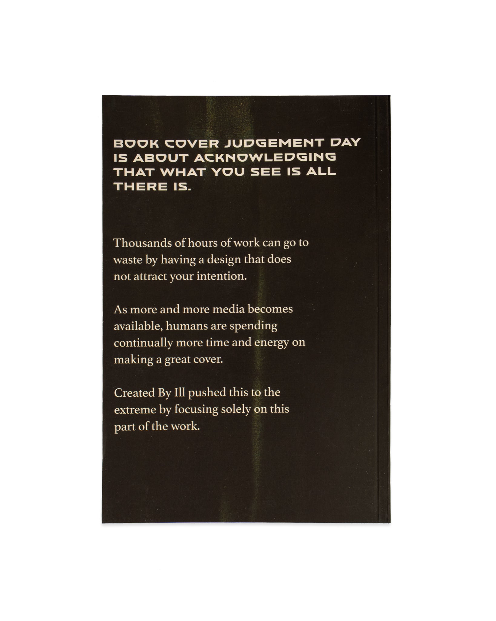 Book Cover Judgement Day