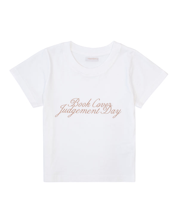 Book Cover Judgement Day Baby Tee
