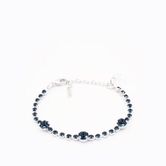 Navy Blue Stone Bracelet