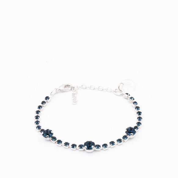 Navy Blue Stone Bracelet
