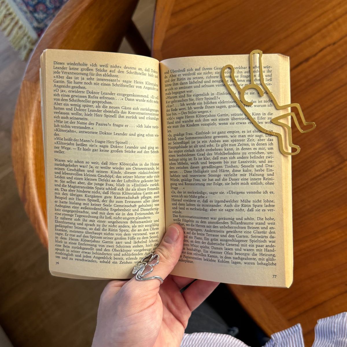 Cliffhanger Bookmark