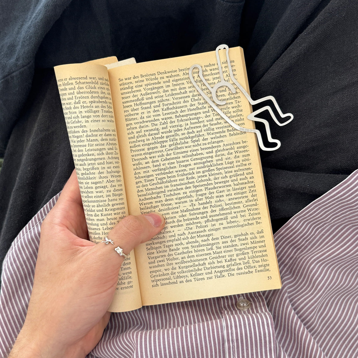Cliffhanger Bookmark