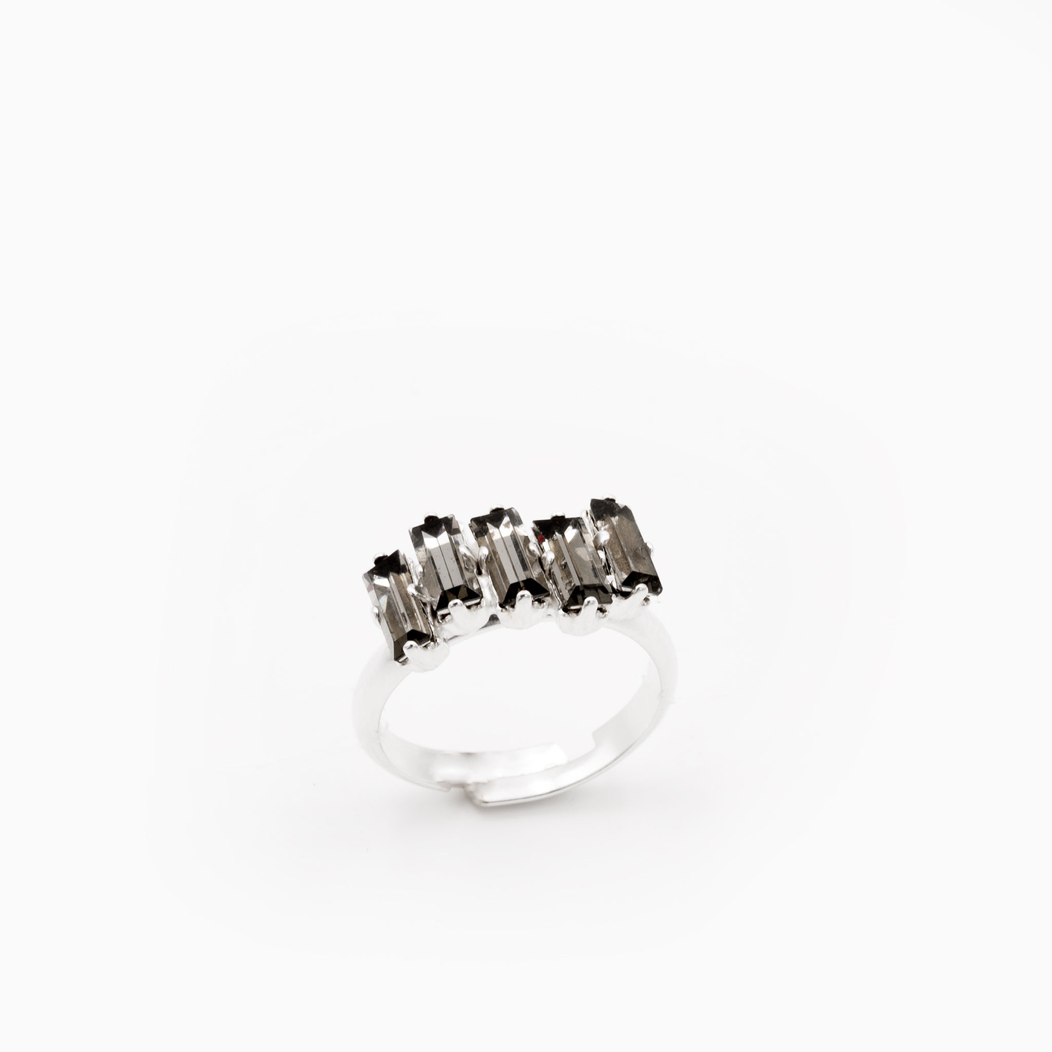 Grey Stone Ring