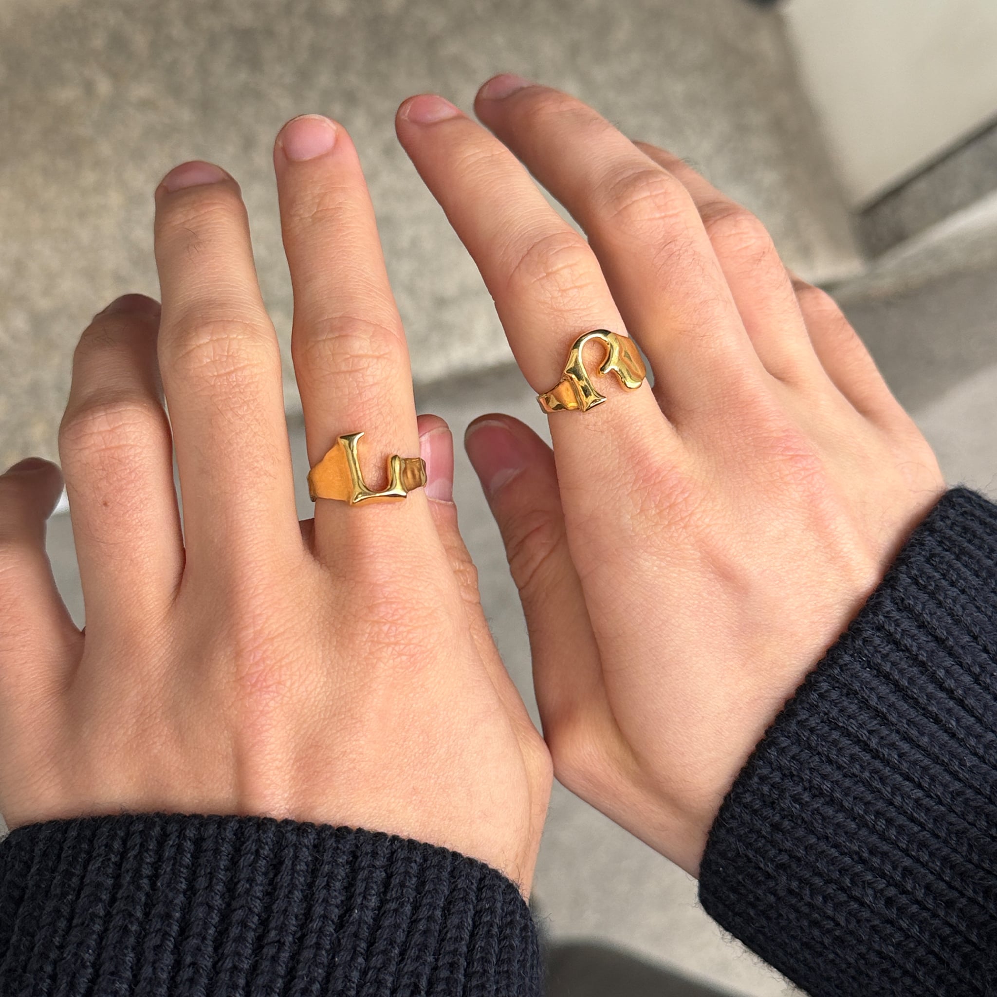 Left/Right Ring Set