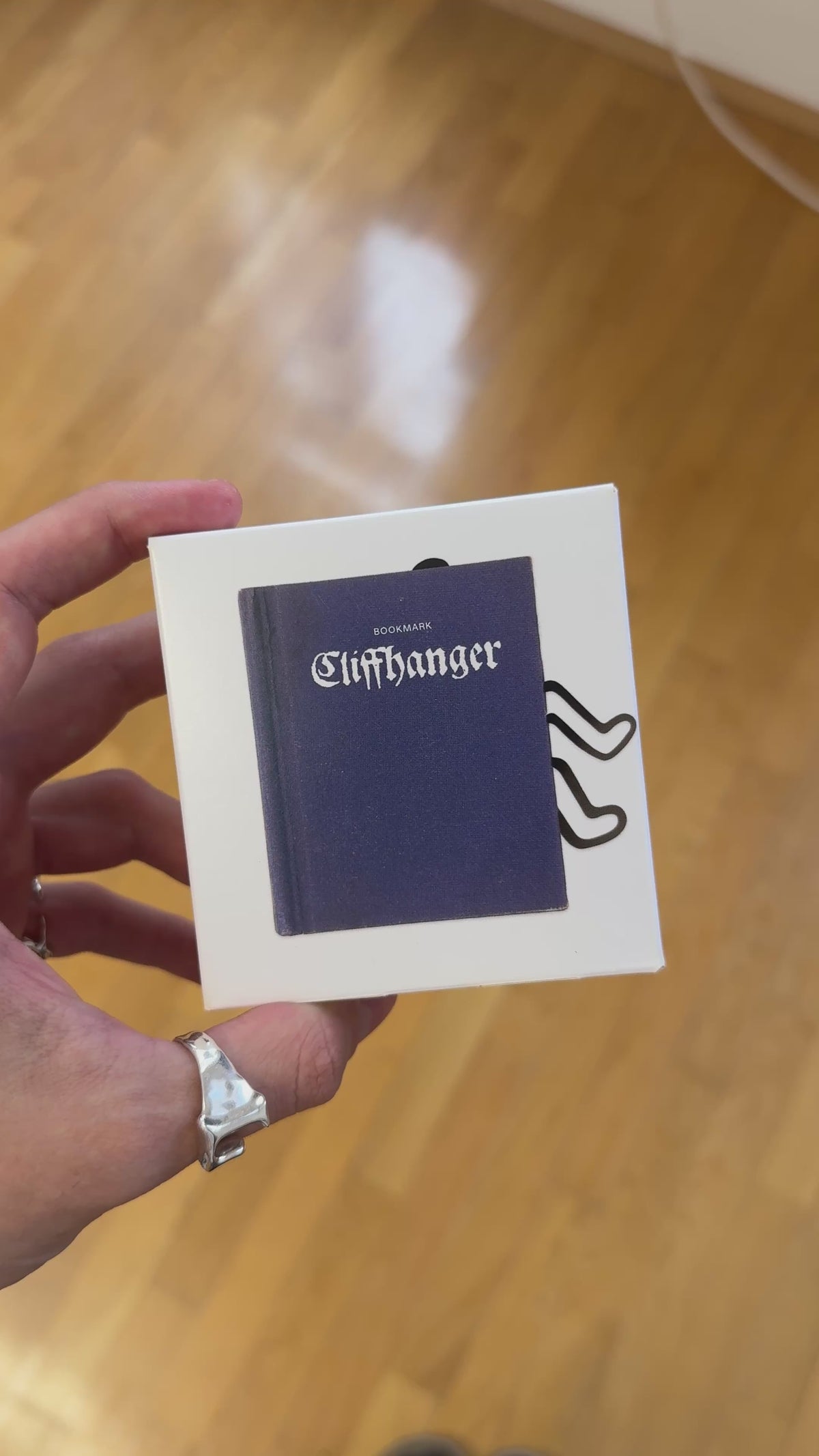 Cliffhanger Bookmark