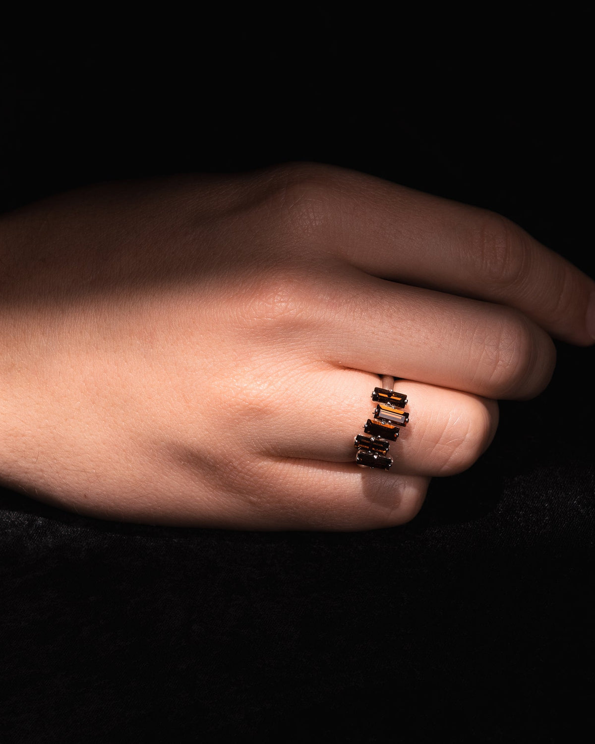 Brown Stone Ring