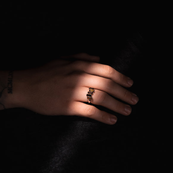 Brown Stone Ring