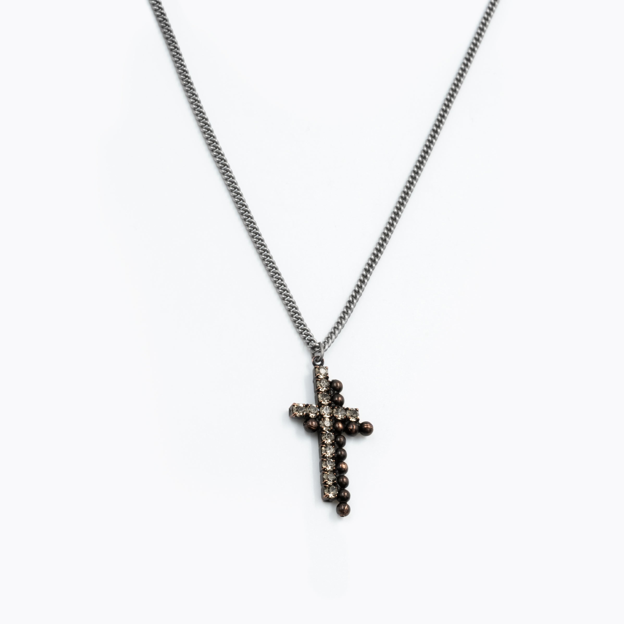 Night Cross Necklace