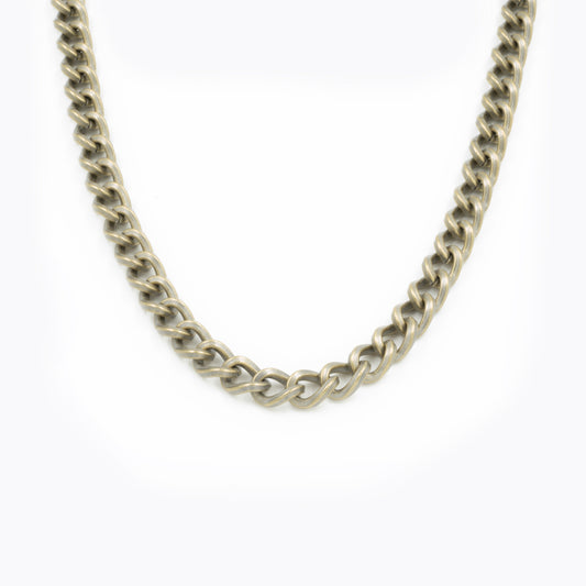 White Brass Necklace